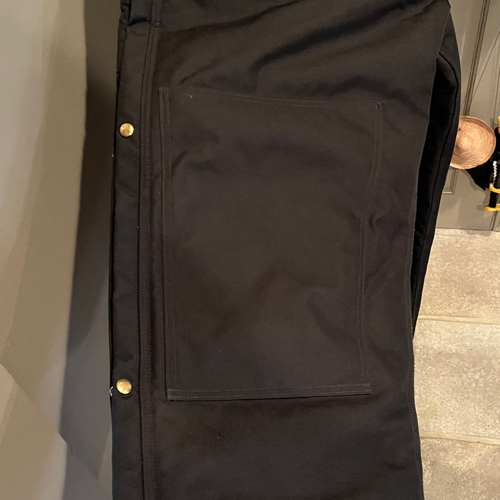Carhartt Black Bib Overalls - Picture 4 of 6